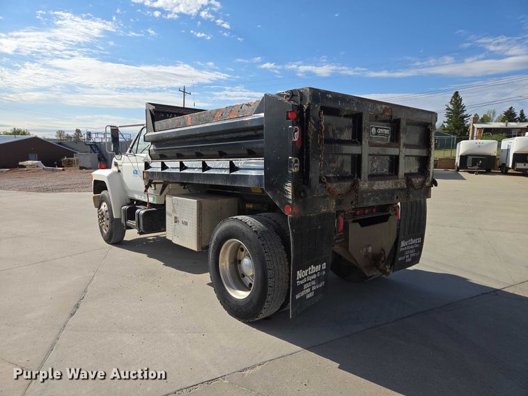 image for item ER1568 1991 Ford F800 dump truck