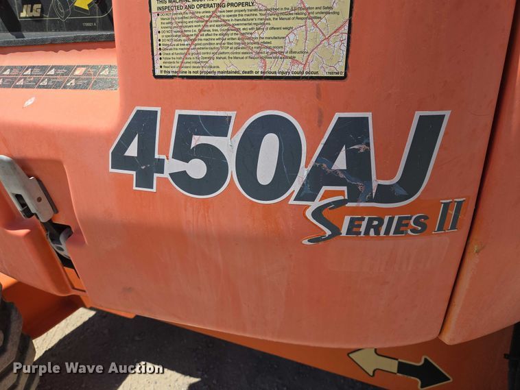 image for item ER1572 2008 JLG 450AJ boom lift