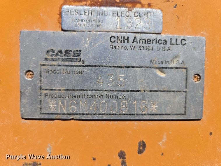 image for item ER1574 2006 Case 435 skid steer loader