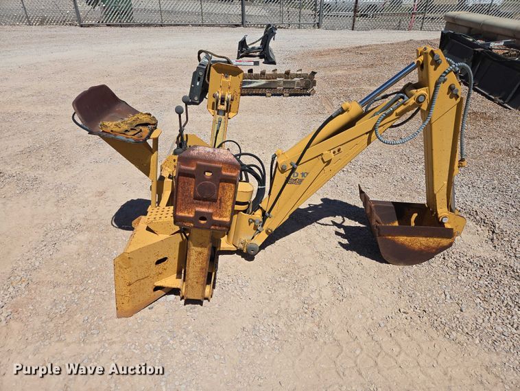 image for item ER1575 Case D100 skid steer backhoe