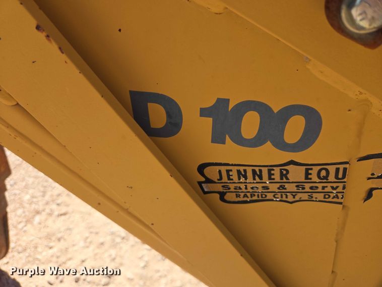 image for item ER1575 Case D100 skid steer backhoe