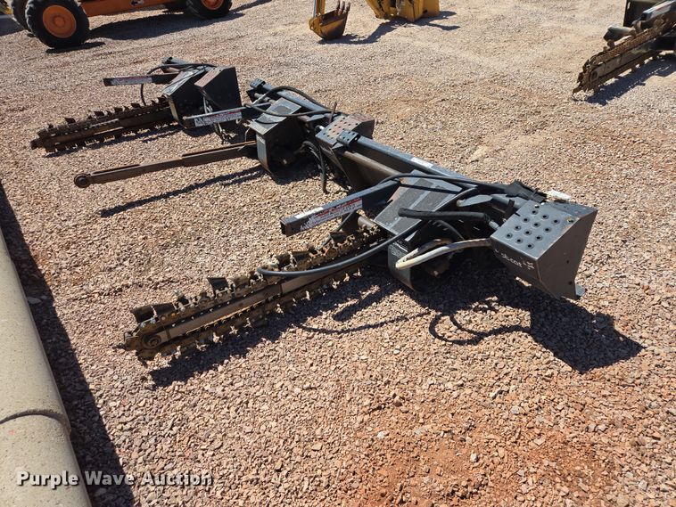image for item ER1576 (3) Bobcat LT204 skid steer trenchers