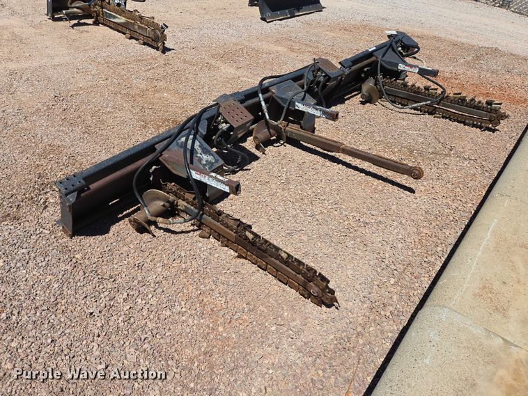image for item ER1576 (3) Bobcat LT204 skid steer trenchers