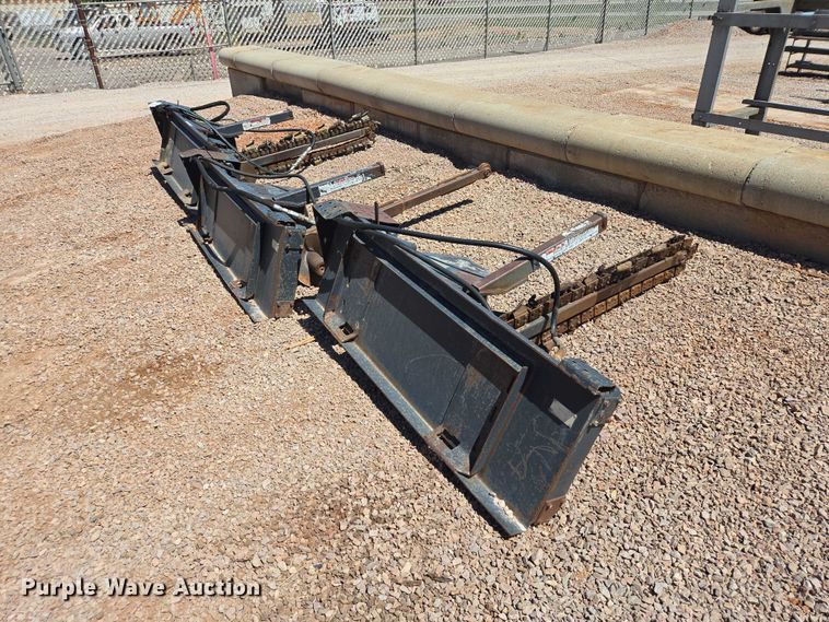 image for item ER1576 (3) Bobcat LT204 skid steer trenchers