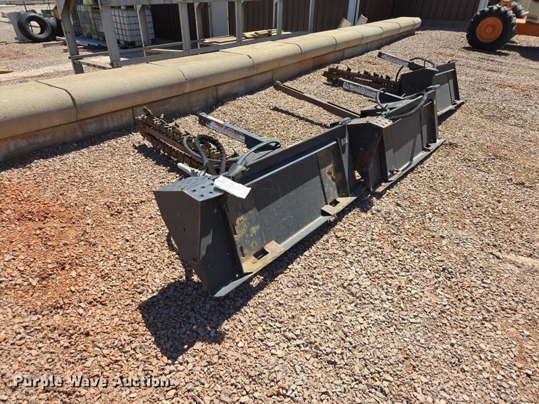 image for item ER1576 (3) Bobcat LT204 skid steer trenchers