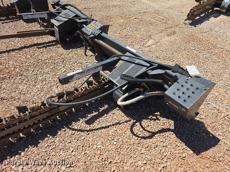 image for item ER1576 (3) Bobcat LT204 skid steer trenchers