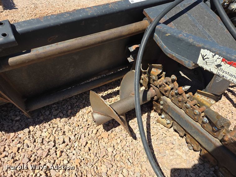 image for item ER1576 (3) Bobcat LT204 skid steer trenchers