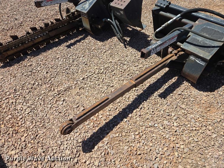 image for item ER1576 (3) Bobcat LT204 skid steer trenchers