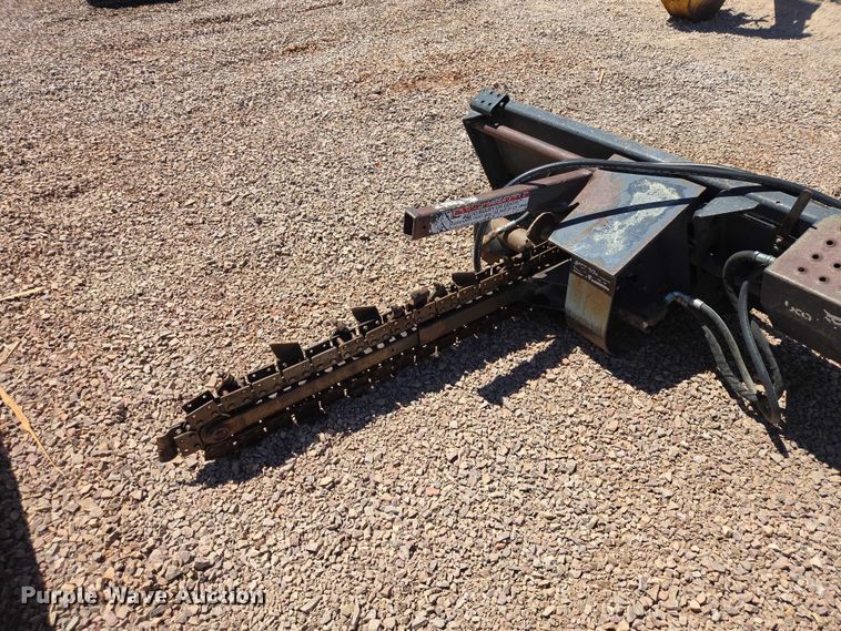 image for item ER1576 (3) Bobcat LT204 skid steer trenchers
