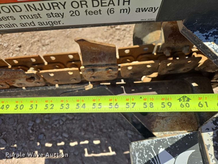 image for item ER1577 2015 Bobcat LT313 skid steer trencher