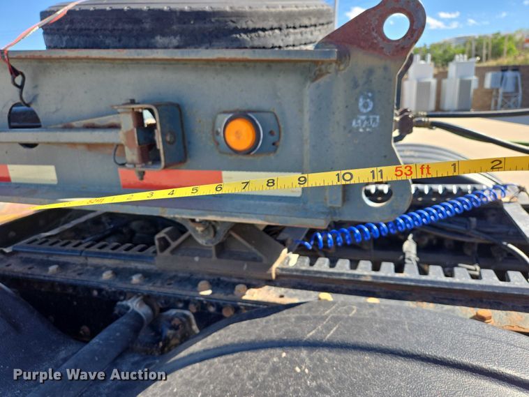 image for item ER1579 1990 Aspen lowboy equipment trailer