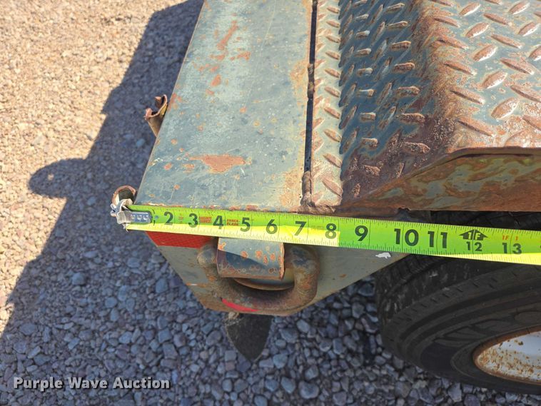 image for item ER1579 1990 Aspen lowboy equipment trailer