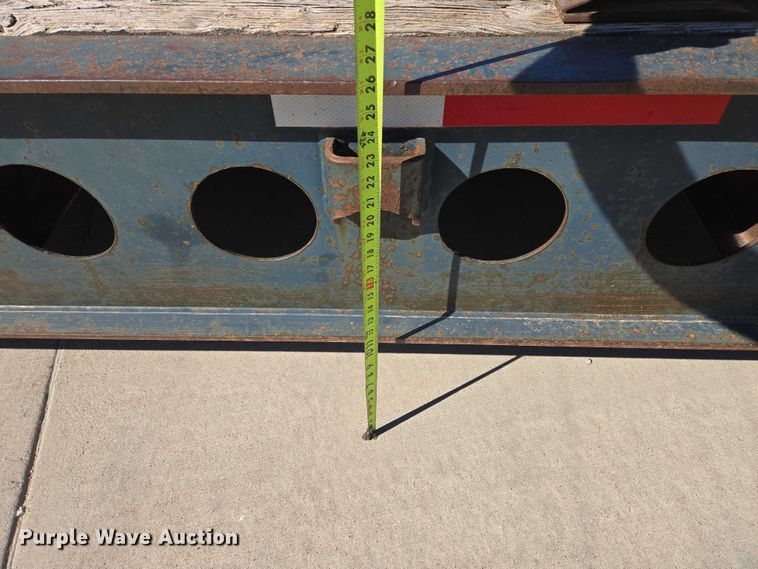 image for item ER1579 1990 Aspen lowboy equipment trailer