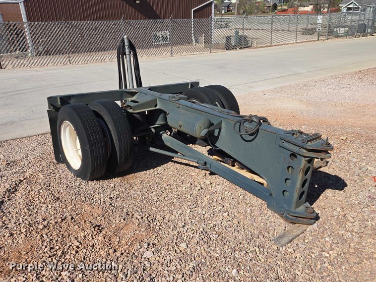 image for item ER1579 1990 Aspen lowboy equipment trailer