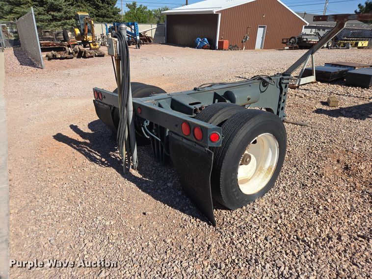 image for item ER1579 1990 Aspen lowboy equipment trailer