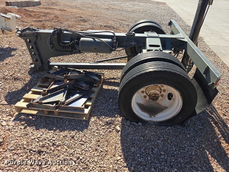 image for item ER1579 1990 Aspen lowboy equipment trailer