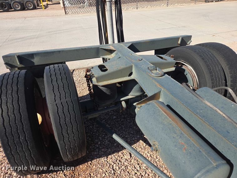 image for item ER1579 1990 Aspen lowboy equipment trailer