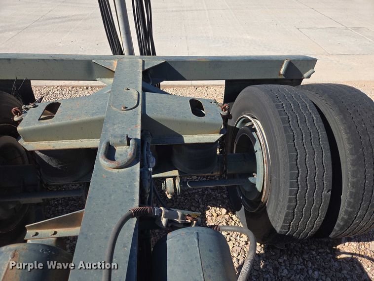 image for item ER1579 1990 Aspen lowboy equipment trailer