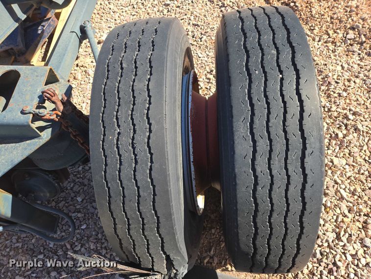 image for item ER1579 1990 Aspen lowboy equipment trailer