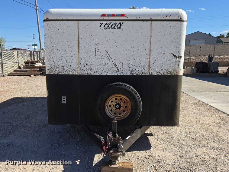 image for item ER1580 2006 Titan enclosed cargo trailer