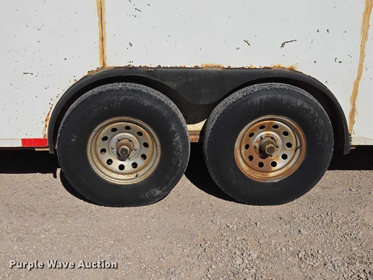 image for item ER1580 2006 Titan enclosed cargo trailer