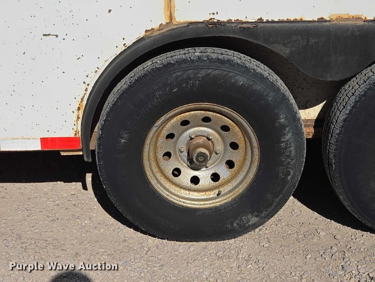 image for item ER1580 2006 Titan enclosed cargo trailer