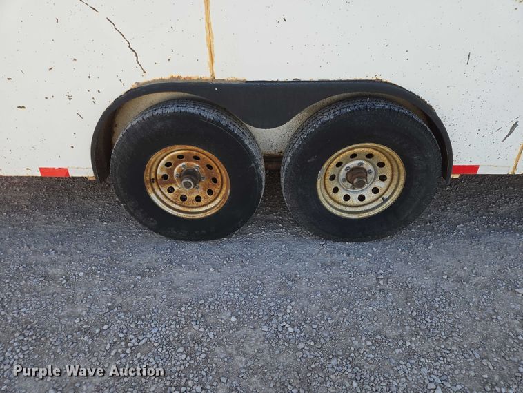 image for item ER1580 2006 Titan enclosed cargo trailer