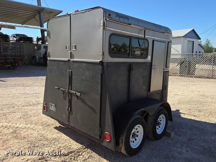 image for item ER1581 1991 CMWC Dynasty livestock trailer