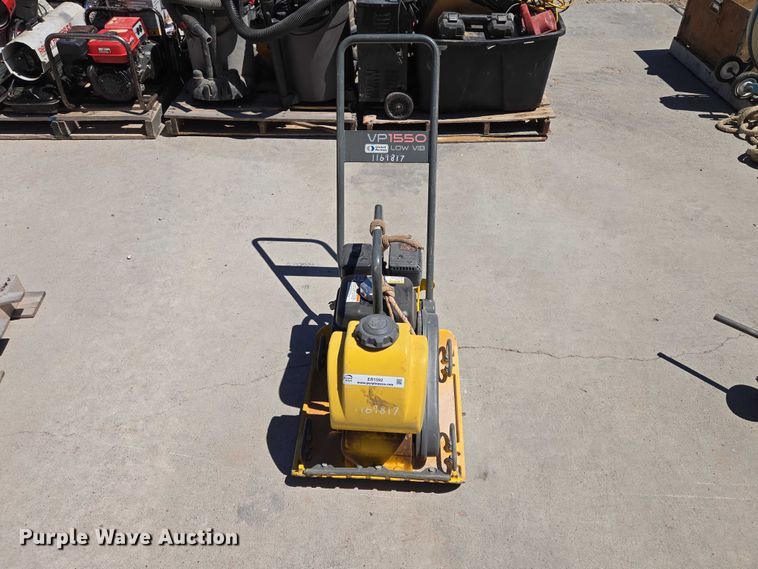 image for item ER1592 2010 Wacker Neuson VP 1550 plate compactor