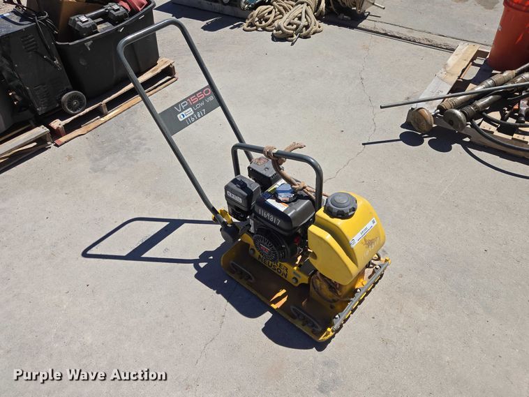 image for item ER1592 2010 Wacker Neuson VP 1550 plate compactor
