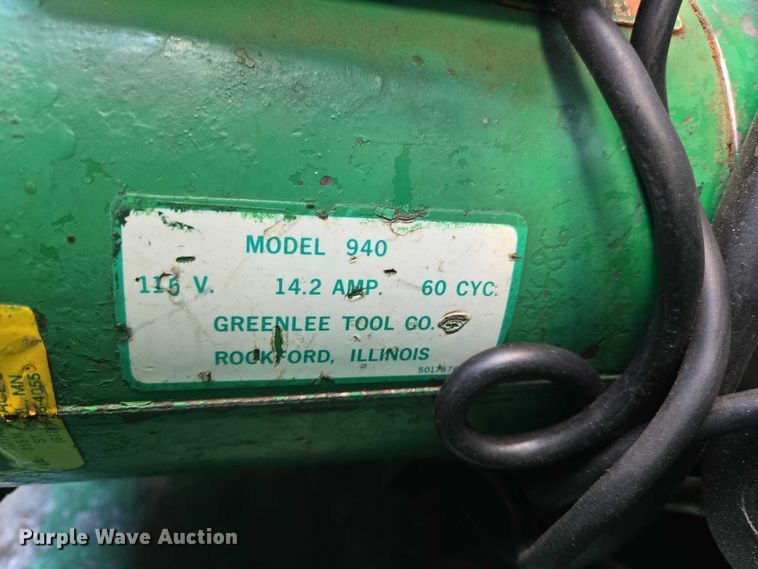 image for item ER1598 Greenlee 777 bender
