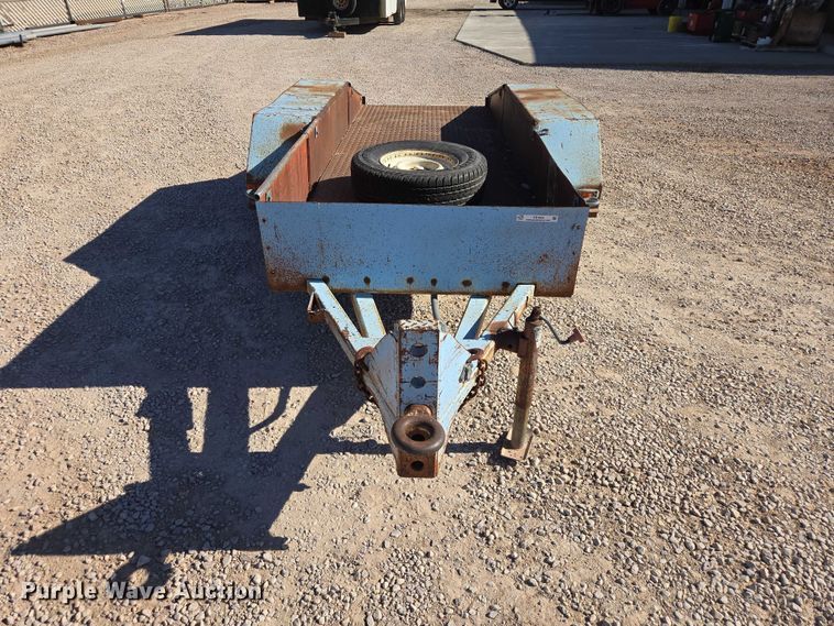 image for item ER1604 1983 Shop built utility trailer