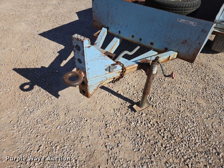 image for item ER1604 1983 Shop built utility trailer