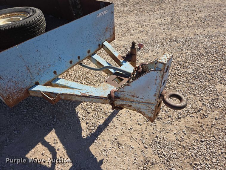 image for item ER1604 1983 Shop built utility trailer