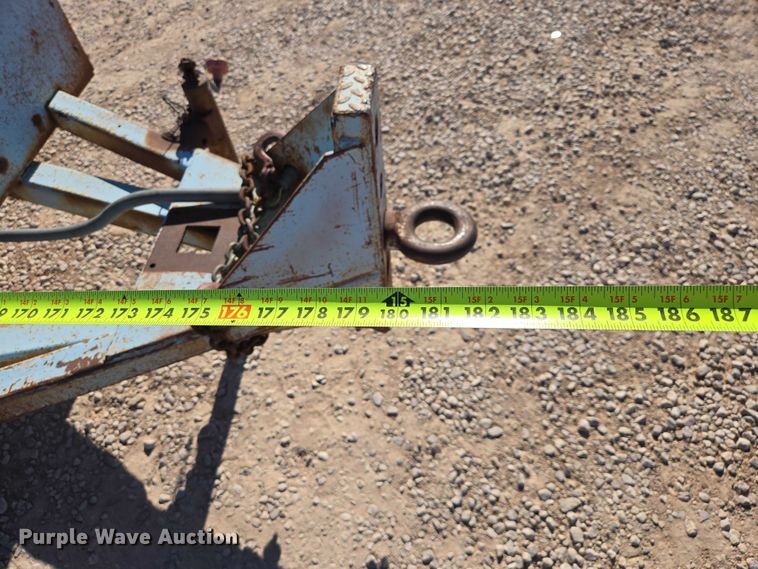 image for item ER1604 1983 Shop built utility trailer