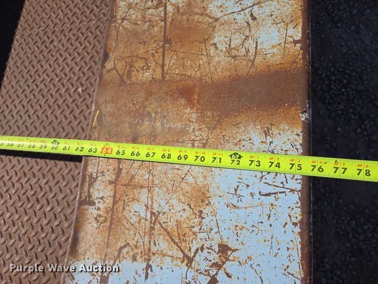 image for item ER1604 1983 Shop built utility trailer