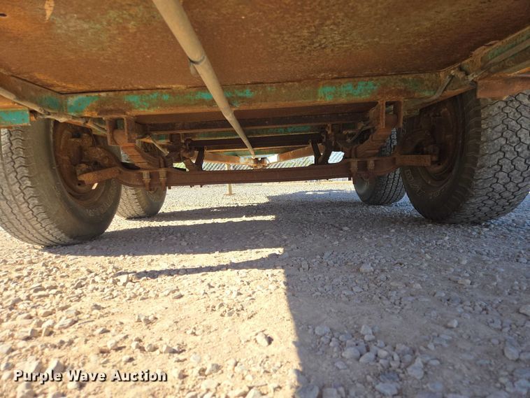 image for item ER1604 1983 Shop built utility trailer