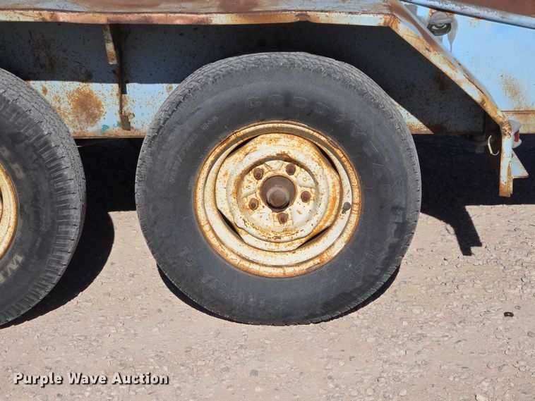image for item ER1604 1983 Shop built utility trailer