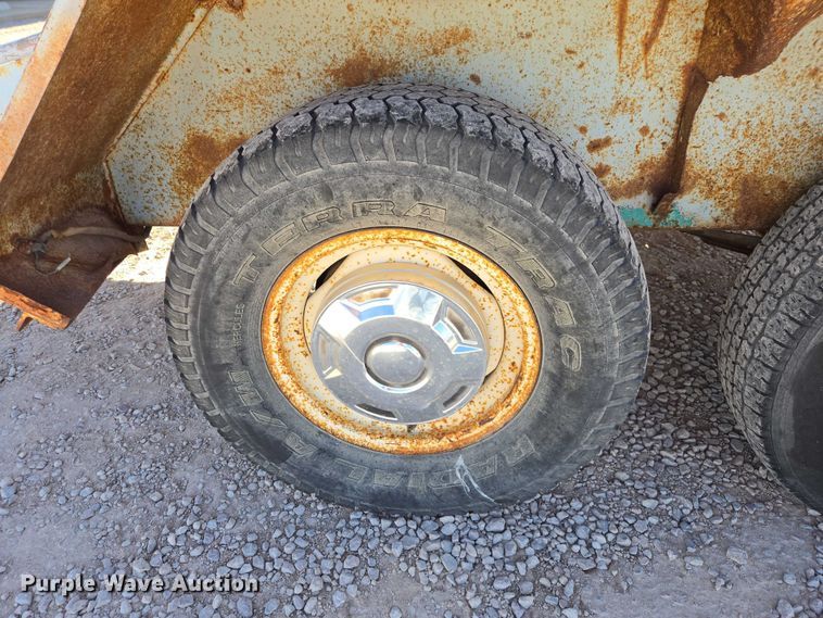 image for item ER1604 1983 Shop built utility trailer