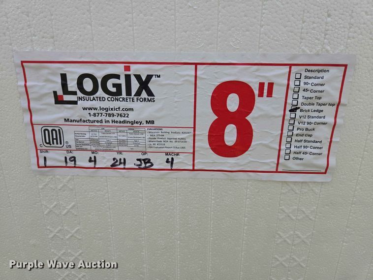 image for item ER1642 Logix concrete forms