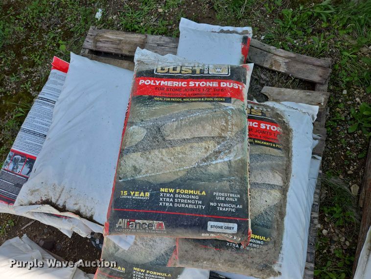 image for item ER1644 (6) pallets of polymeric sand