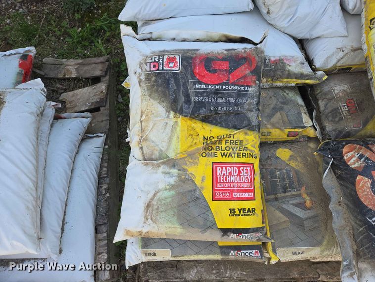image for item ER1644 (6) pallets of polymeric sand