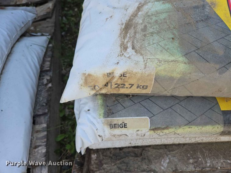 image for item ER1644 (6) pallets of polymeric sand
