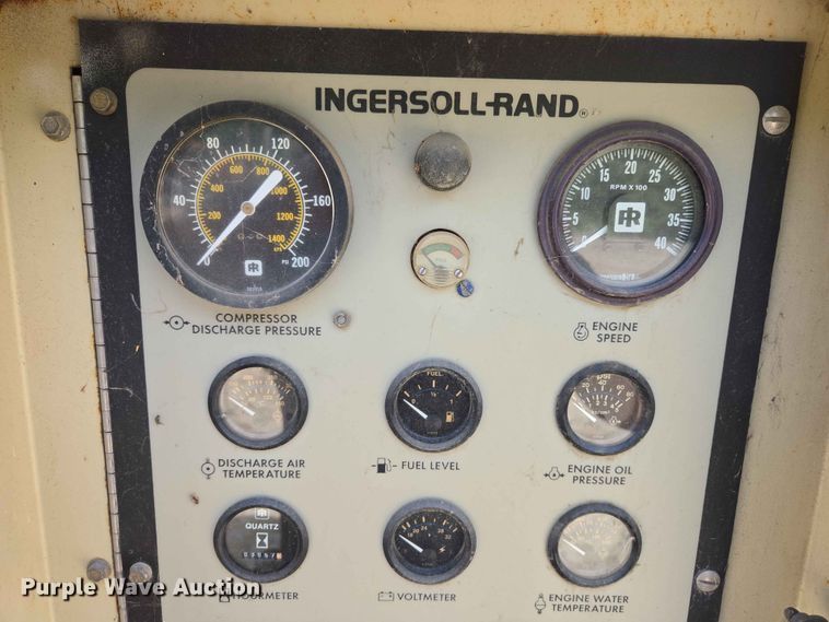 image for item ER1650 Ingersoll Rand 1300 air compressor