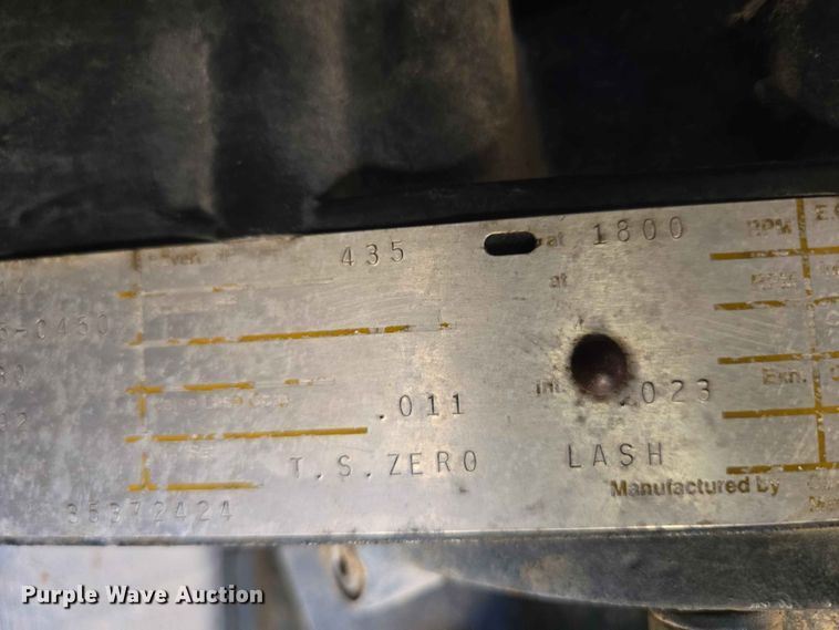 image for item ER1650 Ingersoll Rand 1300 air compressor