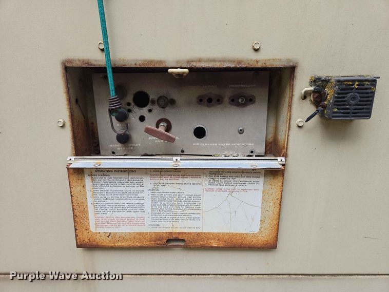 image for item ER1651 Ingersoll Rand 1600 air compressor