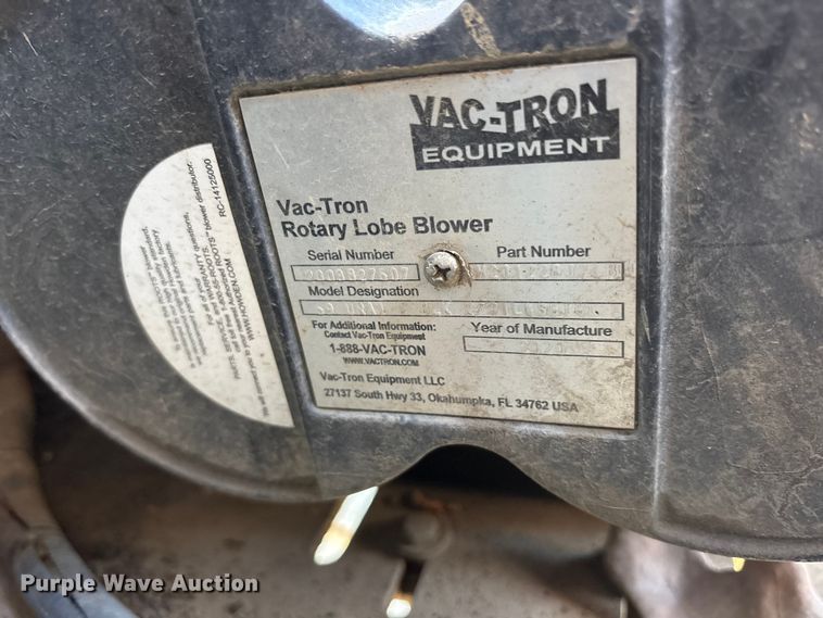 image for item ET2085 2010 Vermeer Vactron LP555SDT vacuum excavator
