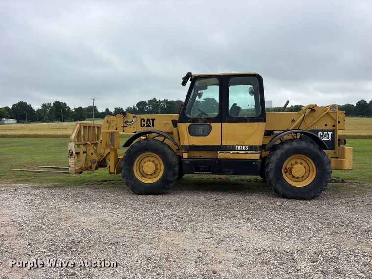 image for item ET2116 1998 Caterpillar TH103 telehandler