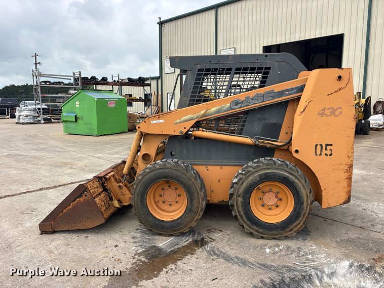 image for item ET2120 2007 Case 430 skid steer loader