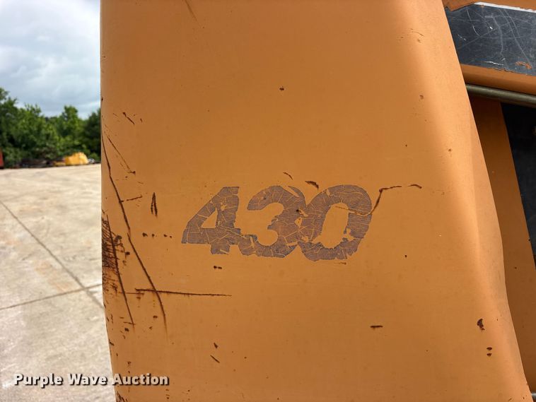 image for item ET2120 2007 Case 430 skid steer loader